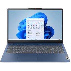  Ноутбук Lenovo IP3 Slim 15IAH8 (83ER0033RM) (qwerty/Rus) 15.6" FHD, Intel Core i5-12450H, 8Gb, 512Gb SSD, no OS, синий 