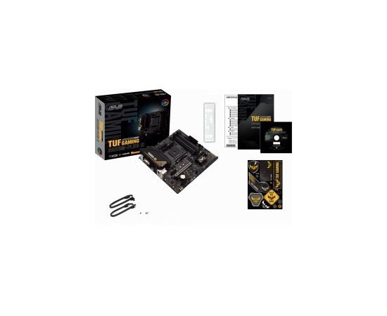  MB sAM4 ASUS TUF GAMING A520M-PLUS II AMD A520, 4xDDR4-3200 МГц, 1xPCI-Ex16, 1xM.2, Micro-ATX 