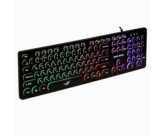  Клавиатура Dialog KGK-16U Gan-Kata (black) игровая с подсветкой 