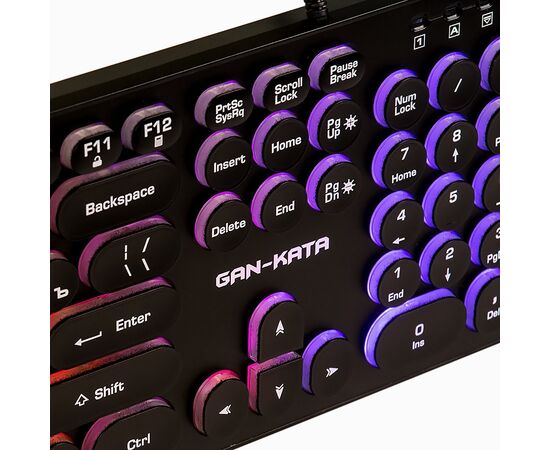  Клавиатура Dialog KGK-16U Gan-Kata (black) игровая с подсветкой 