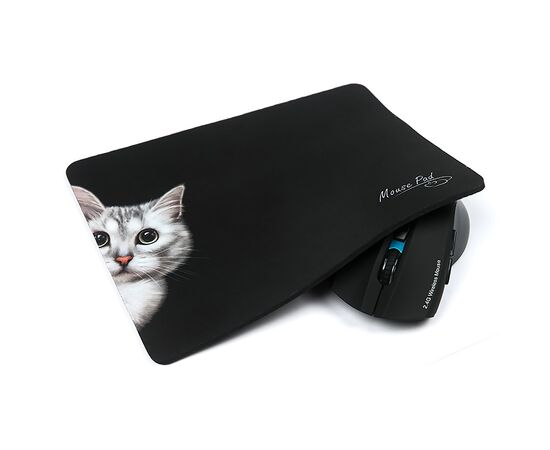  Коврик для компьютерной мыши Dialog PM-H15 Cat (black) 