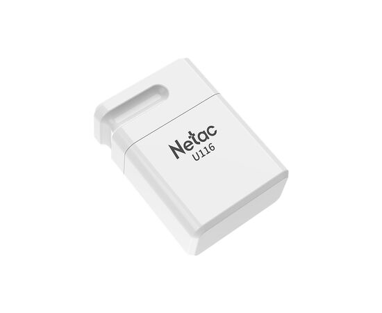  USB 3.0  128GB  Netac  U116 mini  белый (130 MB/s) 