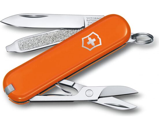  Нож перочинный Victorinox Classic Mango Tango 0.6223.83G 58мм 7функц. карт.коробка 