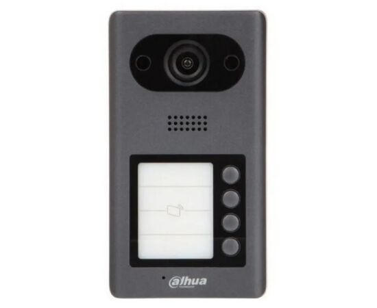  Видеопанель Dahua DHI-VTO3211D-P4-S2 цветной сигнал CMOS цвет панели черный 