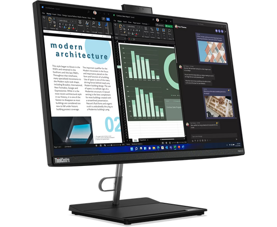  Моноблок Lenovo ThinkCentre Neo 30a All-In-One 12B0000GRU 23,8" FHD i5-1240P, 8GB DDR4 3200, 256GB SSD M.2, Intel UHD, WiFi, BT, HD Cam, DVDRW 