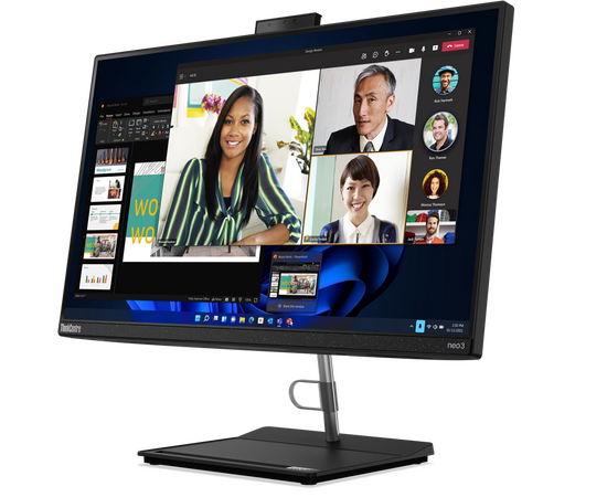  Моноблок Lenovo ThinkCentre Neo 30a All-In-One 12B0000GRU 23,8" FHD i5-1240P, 8GB DDR4 3200, 256GB SSD M.2, Intel UHD, WiFi, BT, HD Cam, DVDRW 
