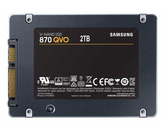  SSD Samsung SATA III 2Tb MZ-77Q2T0BW 870 QVO 2.5" 