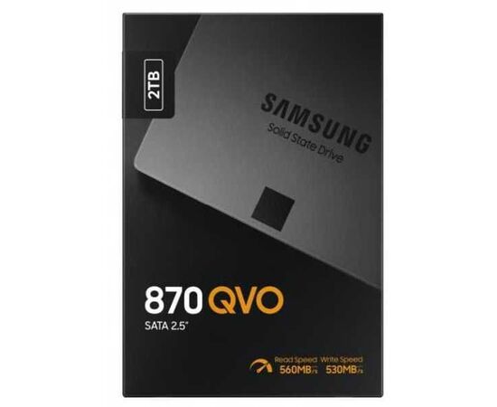  SSD Samsung SATA III 2Tb MZ-77Q2T0BW 870 QVO 2.5" 
