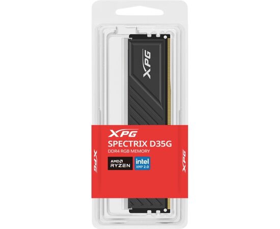  ОЗУ ADATA XPG Spectrix D35G RGB Gaming Memory AX4U32008G16A-SBKD35G 8GB DDR4 3200 U-DIMM black 