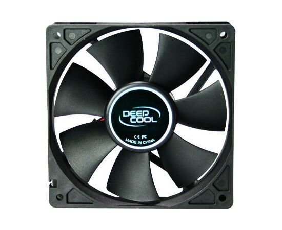  Вентилятор 120 мм Deepcool XFAN 120, 3-pin, Molex, Ф120x25, 1300rpm, 23,7dBA, 43.56 CFM, HDB (hydro dynamic bearing), 180 гр 