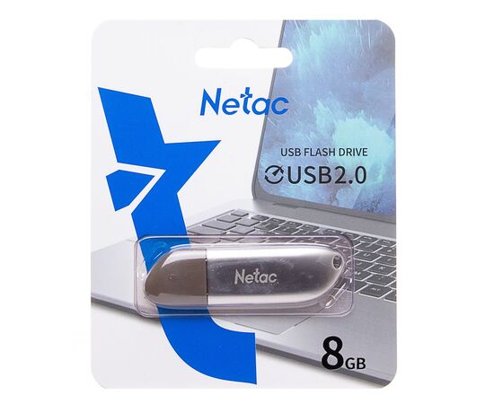  Флэш накопитель USB 8 Гб Netac U352 (silver) (224768) 