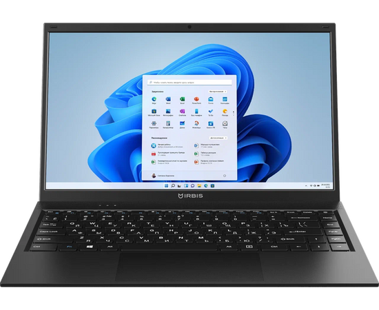  Ноутбук IRBIS 14NBC0001 Core i3-1115G4, 14"LCD 1920*1080 IPS , 8+512GB SSD, 5000mha, metal case, backlight keyboard 