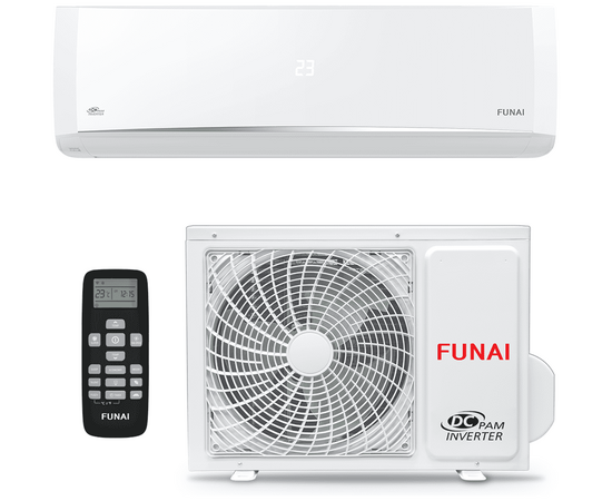  Кондиционер Funai Sensei DC Inverter RAC-I-SN25HP.D04/S/RAC-I-SN25HP.D04/U комплект 