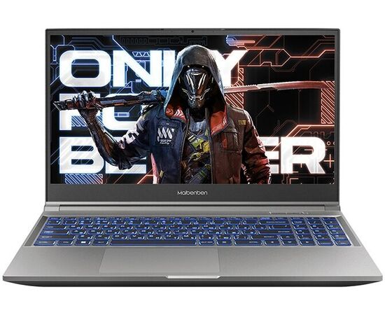 Ноутбук Maibenben X527 15,6" FHD IPS 144Hz/i7-12650H/16Gb/512Gb SSD/RTX 4060 8Gb/Linux/Grey 