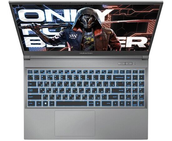  Ноутбук Maibenben X527 15,6" FHD IPS 144Hz/i7-12650H/16Gb/512Gb SSD/RTX 4060 8Gb/Linux/Grey 