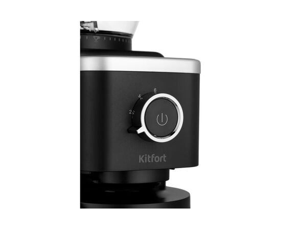  Кофемолка Kitfort КТ-7167 черный 