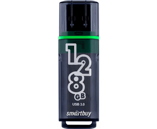  USB 3.0  128GB  Smart Buy  Glossy  темно серый 