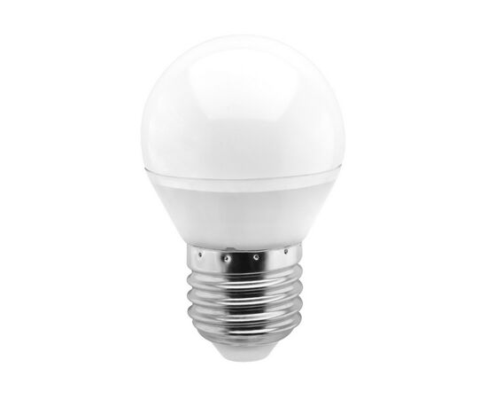  Лампа светодиодная SMARTBUY G45 7Вт 220V 3000K E27 (глоб, теплый свет) (1/10/50) 