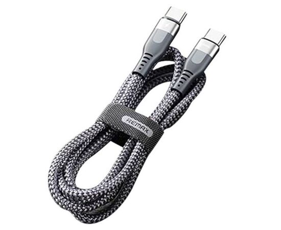  Кабель USB-C REMAX RC-151cc Super Type-C - Type-C, 4.5A, 1 м, серый 