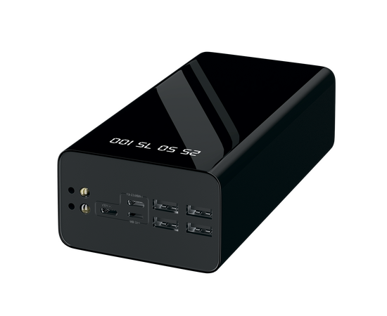  Внешний АКБ Red Line RP-70 (50000 mAh), с фонариком, черный 