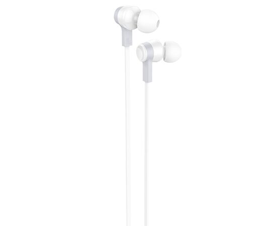  Проводные наушники HOCO M86 Oceanic, Jack 3.5mm, 1.2 м, белый 