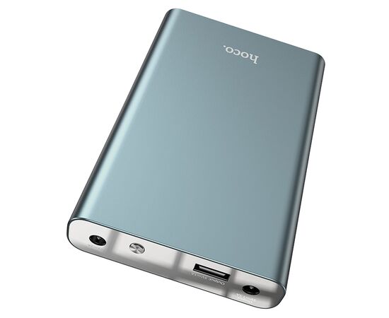  Портативный аккумулятор HOCO J97 UPS Multi function, 2.1A, 10000 мА⋅ч, серый металлик 