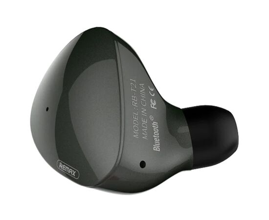  Беспроводная Bluetooth-Гарнитура REMAX RB-T21 Headset, Bluetooth, черно-зеленый 