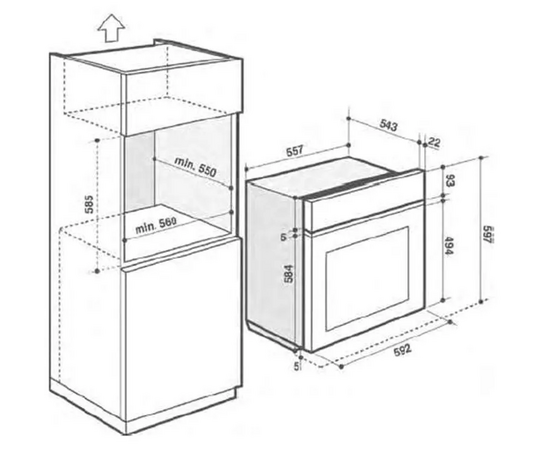  Духовой шкаф Brandt BOH1325BB 