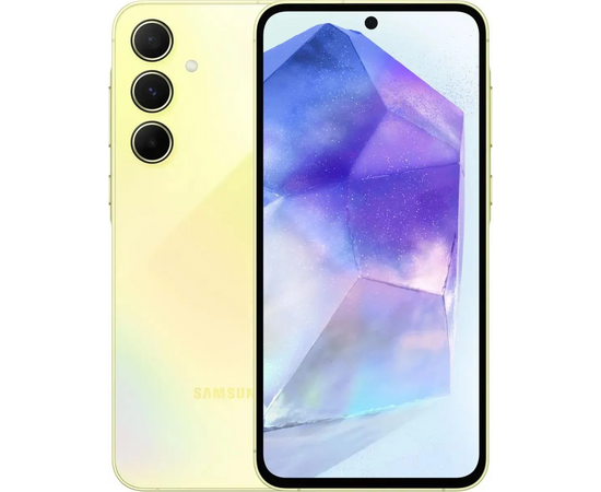  Смартфон Samsung Galaxy A55 8/256Gb Yellow (SM-A556EZYCCAU) 