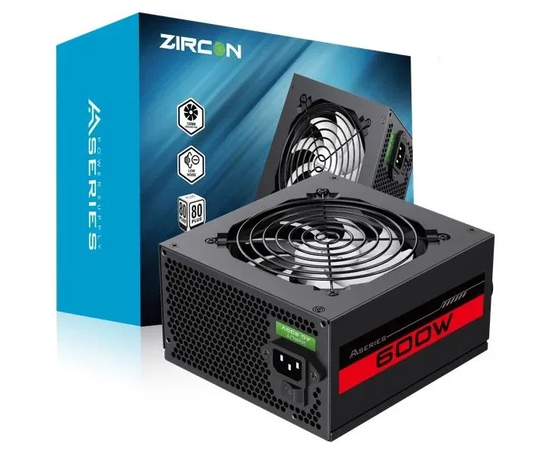  Блок питания ZIRCON AA-600 ATX 600W 
