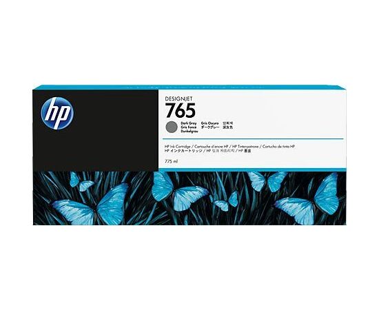  Картридж струйный HP 765 F9J54A темно-серый (775мл) для HP Designjet T7200 