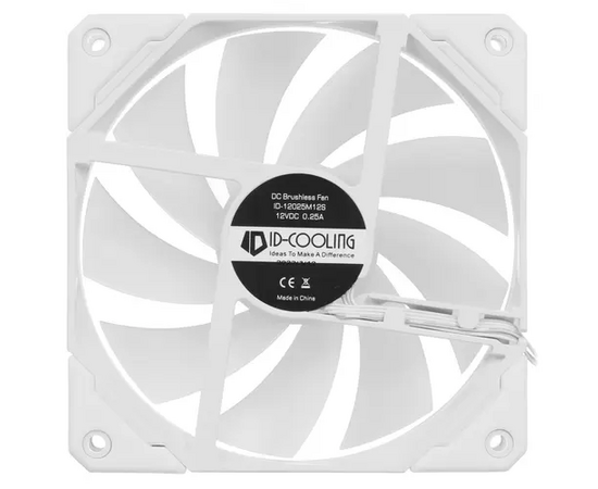  Вентилятор ID-Cooling (TF-12025-ARGB-TRIO-SNOW) 120x120mm 4pin ARGB PWM white (3шт в комплекте) 