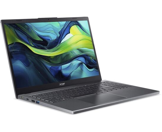  Ноутбук Acer Aspire 5 A15-51M-74HF (NX.KXRCD.007) Core 7 150U 16Gb SSD512Gb Intel UHD Graphics 15.6" IPS FHD (1920x1080) noOS metall WiFi BT Cam 