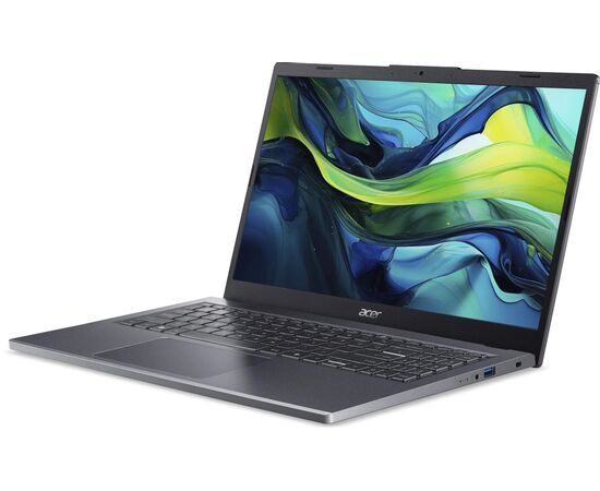  Ноутбук Acer Aspire 5 A15-51M-74HF (NX.KXRCD.007) Core 7 150U 16Gb SSD512Gb Intel UHD Graphics 15.6" IPS FHD (1920x1080) noOS metall WiFi BT Cam 