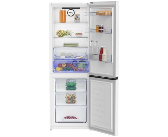  Холодильник Beko B3R0CNK362HW 2-хкамерн. белый 59.5x189x65см 