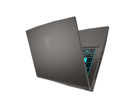  Ноутбук MSI Thin 15 B12VE-1865XRU (9S7-16R831-1865) i5-12450H 8Gb SSD 512Gb NVIDIA RTX 4050 для ноутбуков 6Gb 15,6 FHD IPS Cam 52.4Вт*ч Free DOS Серый 