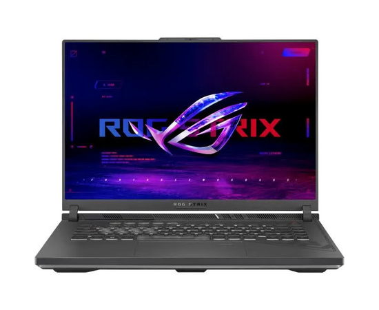  Ноутбук ASUS ROG STRIX G16 G614JU-N3441 (90NR0CC1-M00YL0) 16"FHD+ IPS 165Hz/i7-13650HX/16GB/512GB SSD/RTX 4050 6GB/DOS/Gray 