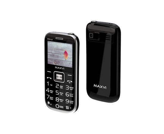  Мобильный телефон Maxvi B6ds up black 