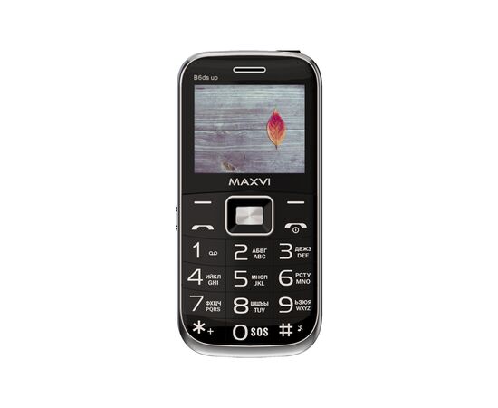  Мобильный телефон Maxvi B6ds up black 