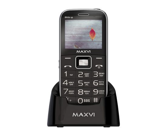  Мобильный телефон Maxvi B6ds up black 