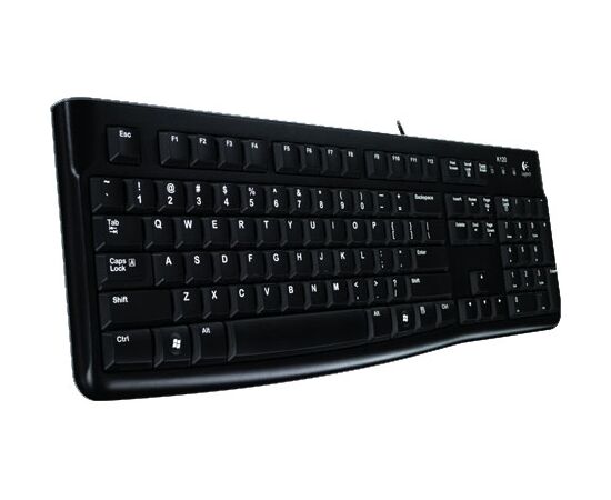  Клавиатура Logitech K120 Black, USB (920-002522) 