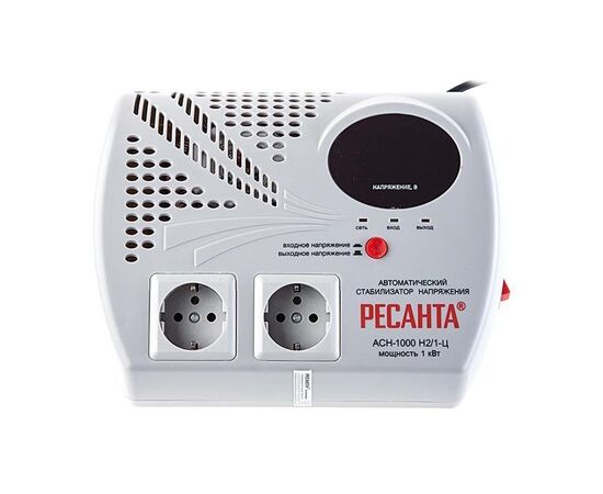  Стабилизатор напряжения Ресанта АСН-1000 Н2/1-Ц серый 