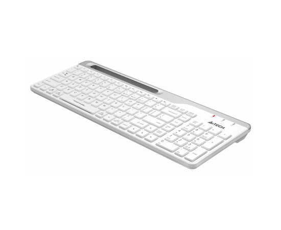  Клавиатура A4Tech Fstyler FBK25 белый/серый USB беспроводная BT/Radio slim Multimedia FBK25 WHITE 