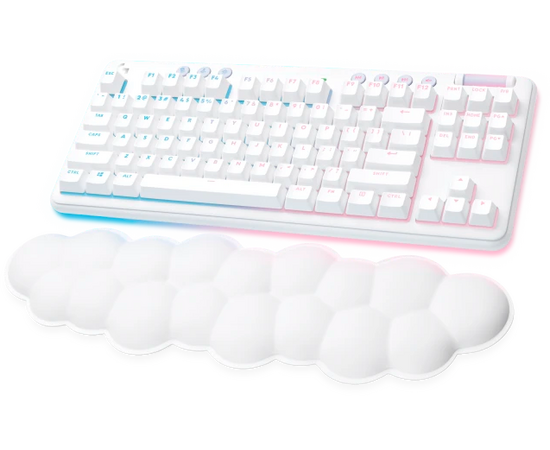  Клавиатура Logitech Gaming Keyboard G715 TKL (920-010691) lightspeed RGB off white 