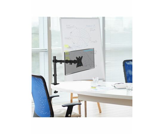  Кронштейн для мониторов Kromax CASPER-507 черный 10"-34" макс.10кг настольный поворот и наклон 