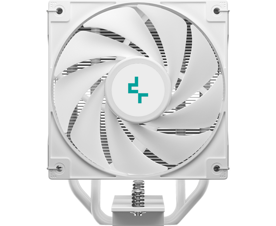  Кулер DEEPCOOL AG400 Digital WH LGA1700/1200/115X/AM5/AM4 (9шт/кор, TDP 220W, PWM, Fan 120mm, 4 тепл. трубки, черный) RET 