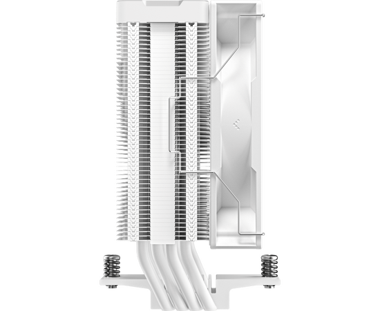  Кулер DEEPCOOL AG400 Digital WH LGA1700/1200/115X/AM5/AM4 (9шт/кор, TDP 220W, PWM, Fan 120mm, 4 тепл. трубки, черный) RET 