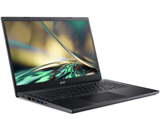  Ноутбук Acer Aspire A715-76G-54NX (NH.QMEEM.001) 15.6" IPS FHD Core i5 12450H/8Gb/512Gb SSD/GTX1650 4Gb/noOS/black 