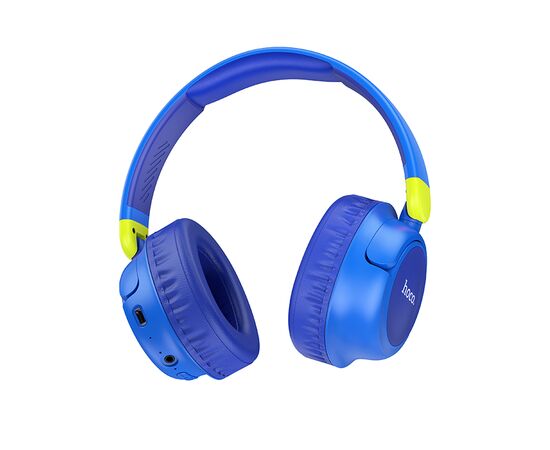  Bluetooth-наушники полноразмерные Bluetooth 5.2 250mah Hoco W43 Adventure (Blue) 