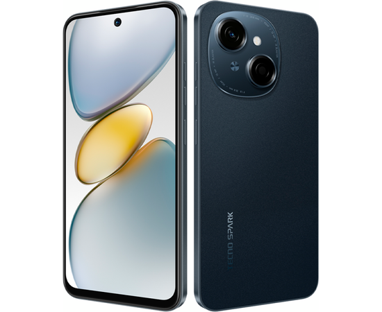  Смартфон Tecno Spark Go 1 3/64Gb Black 